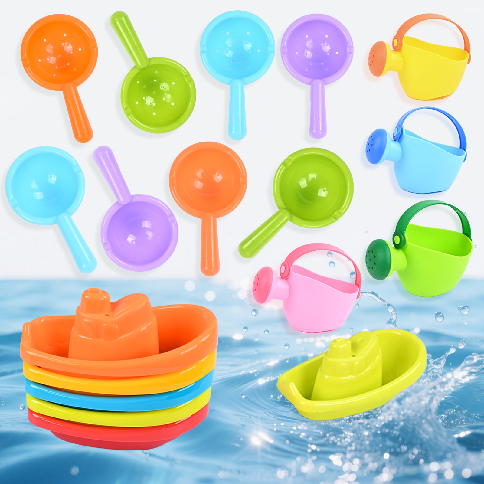 Kinetic Sand Mold - Children'S Bathroom Floating Boat Water Kettle
