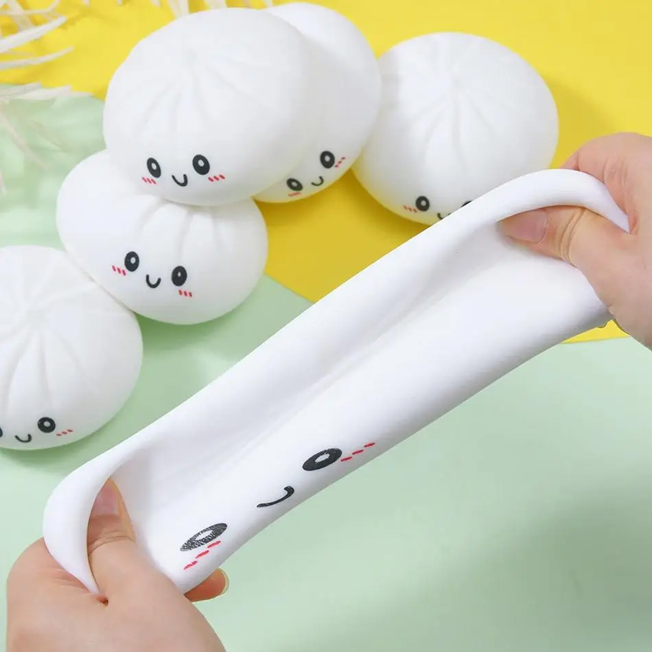 Kids Toys In Wholesale - Cute Colorful Dumpling Bun Slow Rising