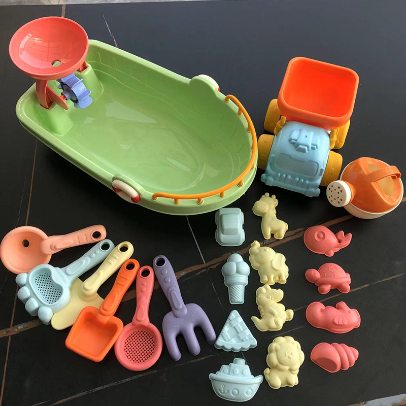 Kinetic Sand Mold - Kids Trolley Sand Play Beach Toy