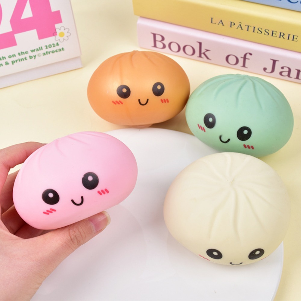 Kids Toys In Wholesale - Colorful Simulated Dumpling Slow Rising Squishy