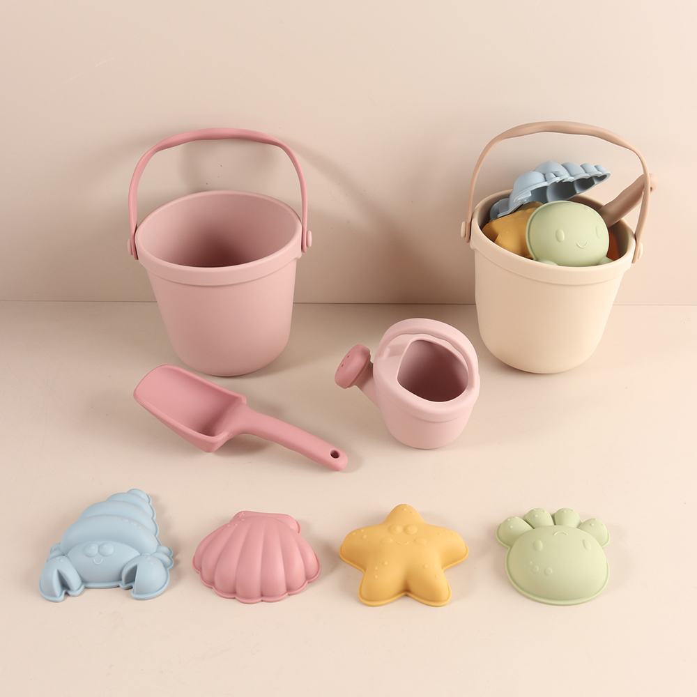 Kinetic Sand Mold - Children's Beach Toys Sand Bucket and