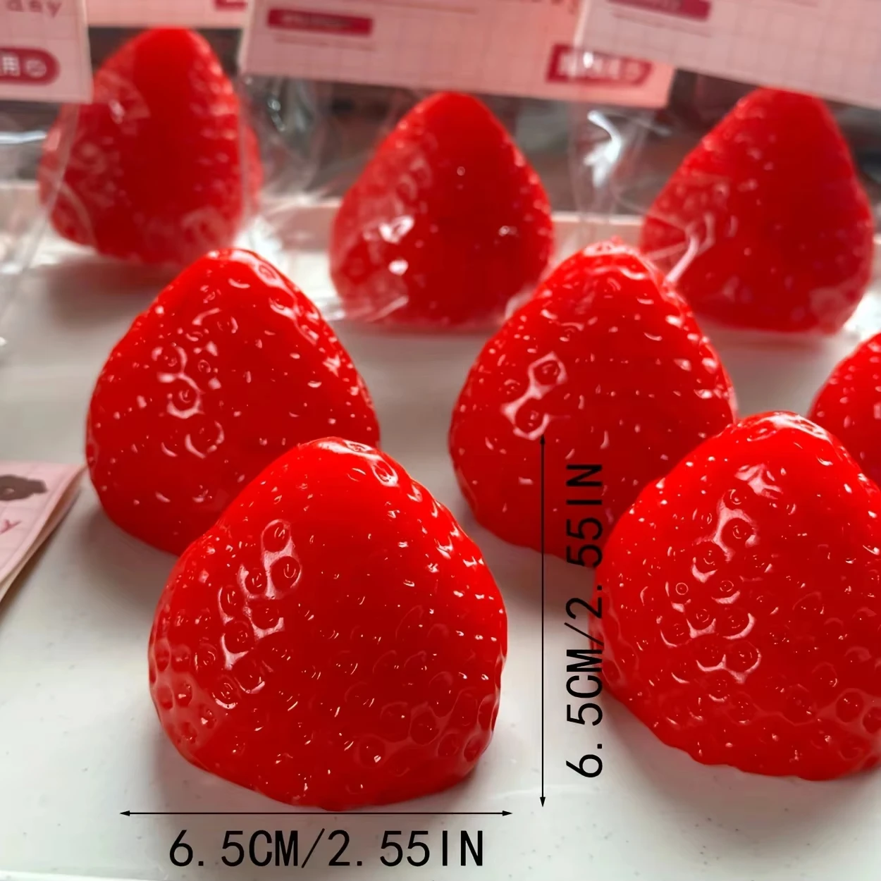 1Pc Squishy Big Strawberry Squ - Kids Toys Stores 评论和价格