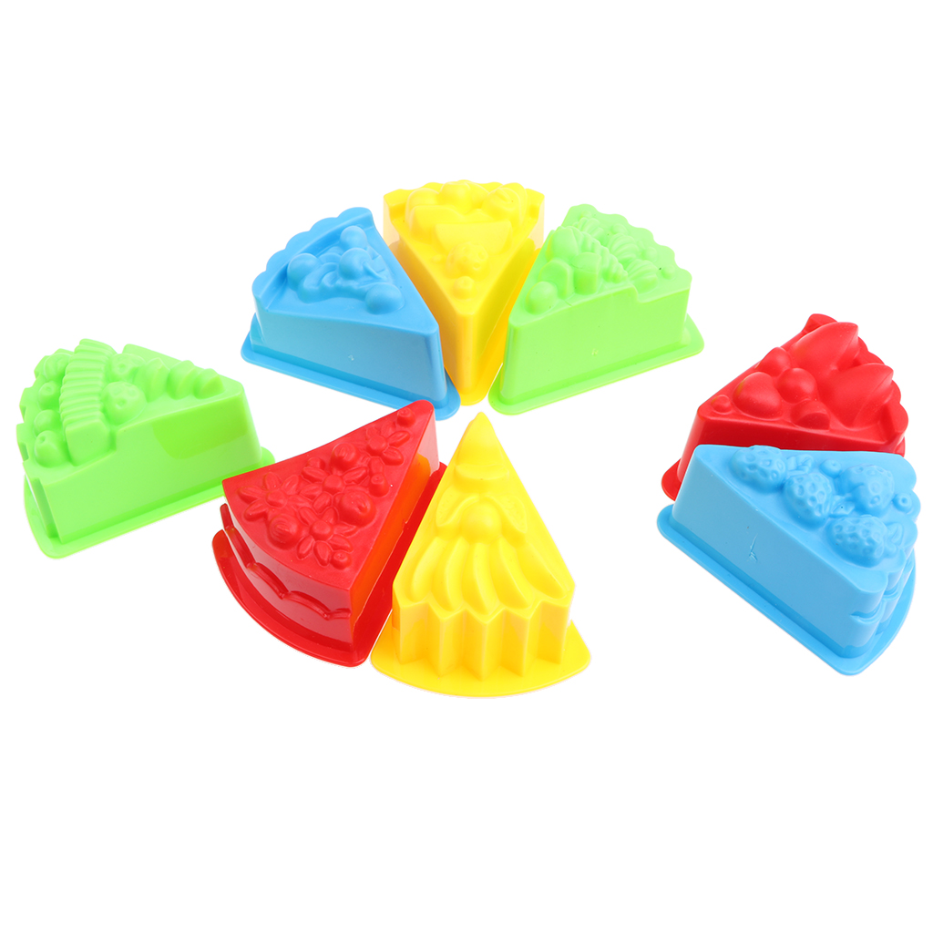 Plastic Colorful Cake Bakery S - Kinetic Sand Mold 评论和价格