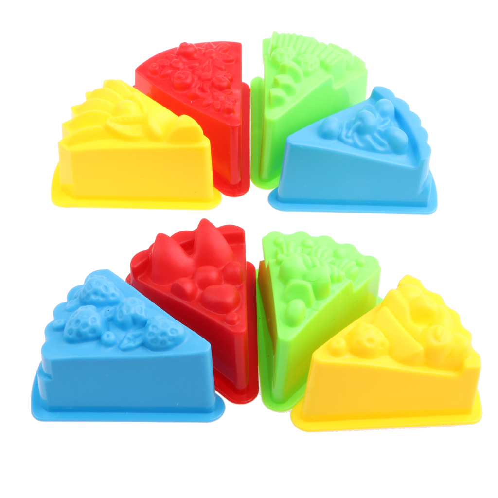 Plastic Colorful Cake Bakery S - Kinetic Sand Mold 评论和价格