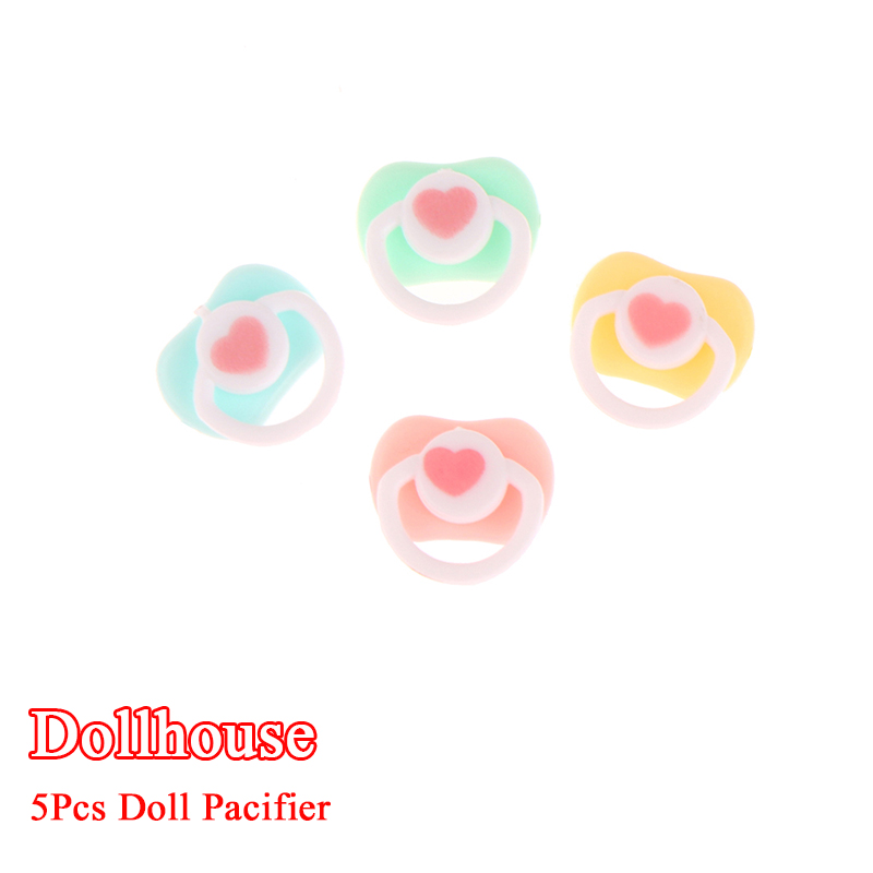 5Pcs Lovely Mini Doll Pacifier - Kids Toys Return Gift 评论和价格