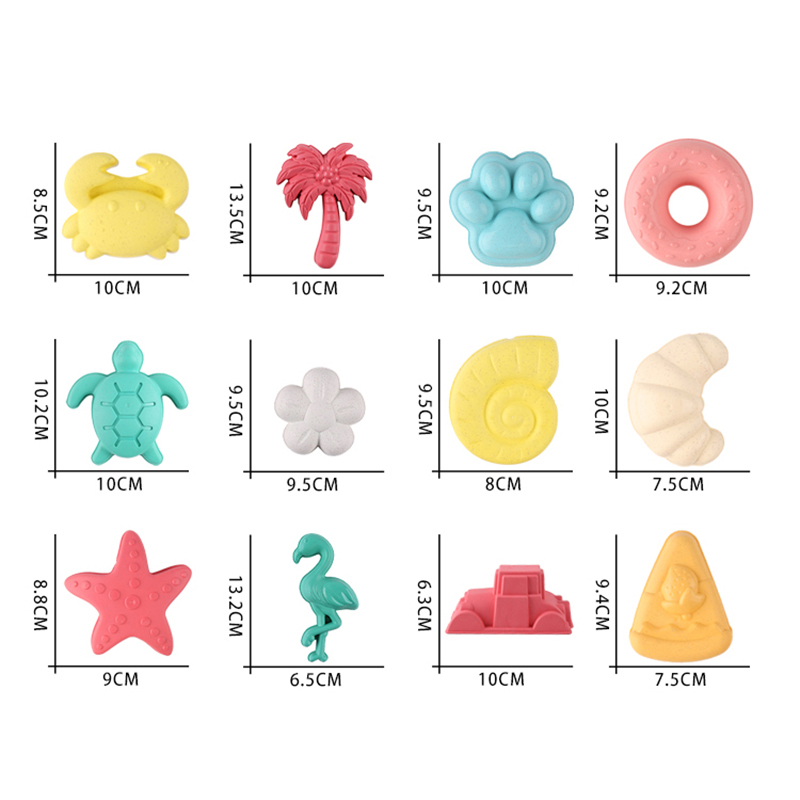 Beach toy sand mold sand print - Kinetic Sand Mold 评论和价格