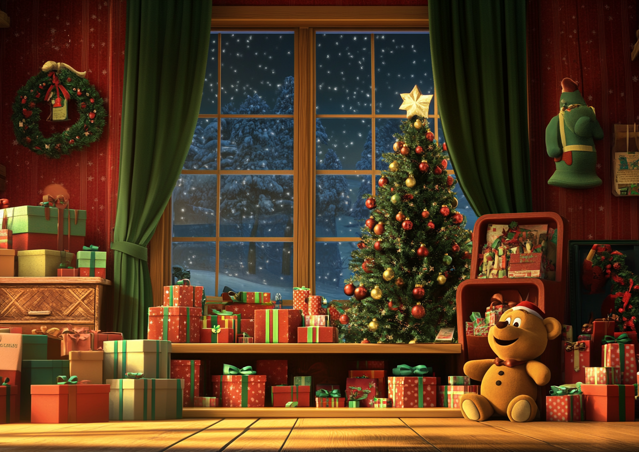Winter Christmas Toy Store Pho - Kids Toys Stores 评论和价格
