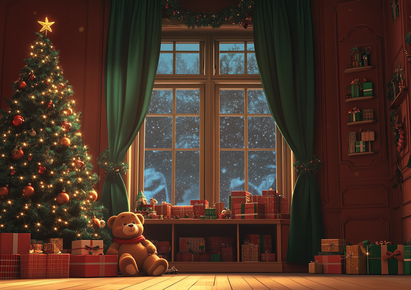 Winter Christmas Toy Store Pho - Kids Toys Stores 评论和价格