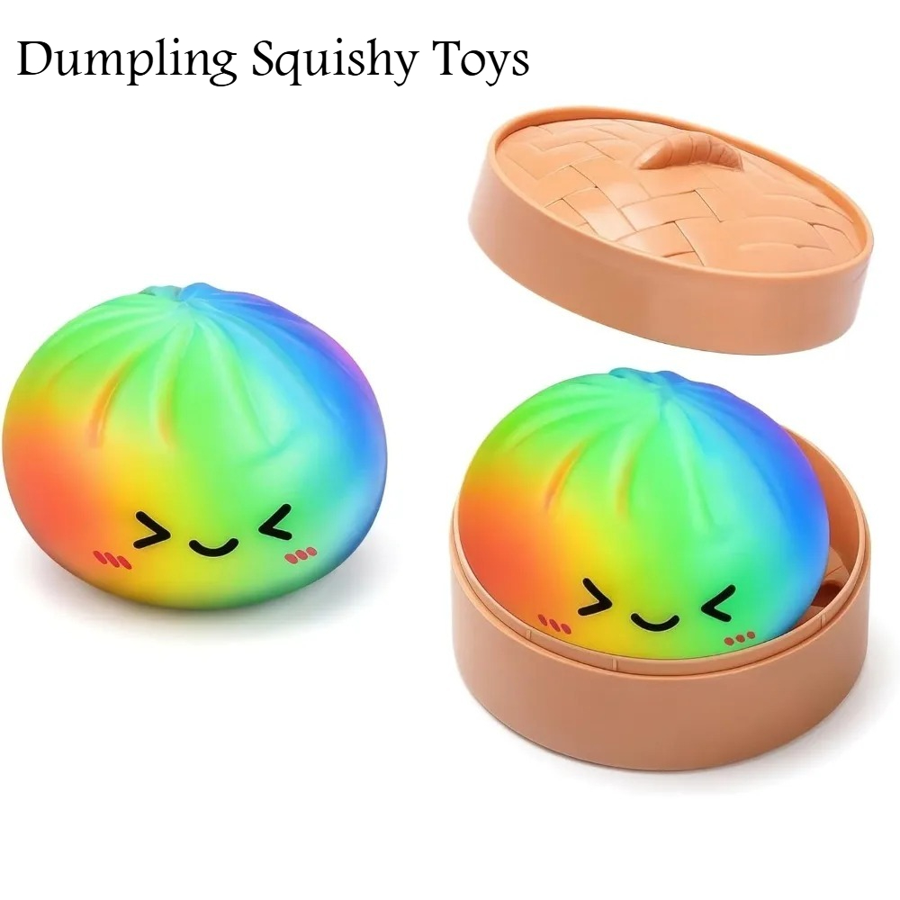 Rainbow Dumpling Squishy Toy T - Kids Toys Basket 评论和价格