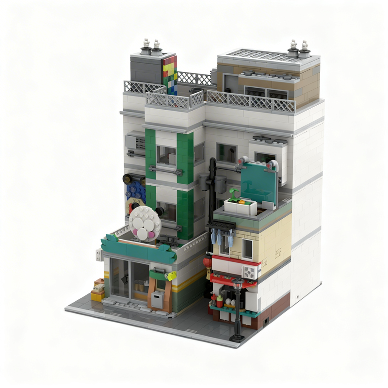 2401pcs MOC Hong Kong Inspired - Kids Toys Hong Kong 评论和价格