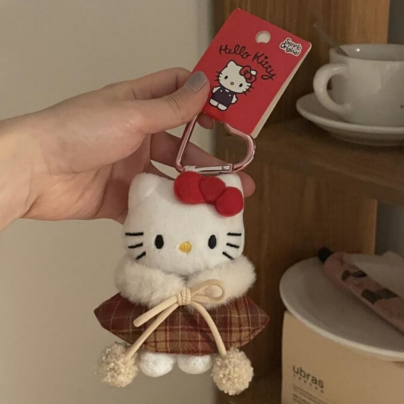 Cute Hello Kitty Plush Keychai - Kids Toys Return Gift 评论和价格