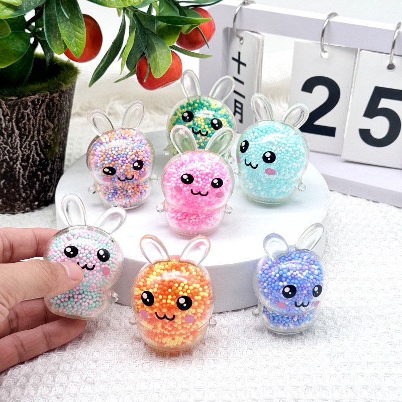 3PCS Squishy Bunny Stress Ball - Kids Toys Basket 评论和价格