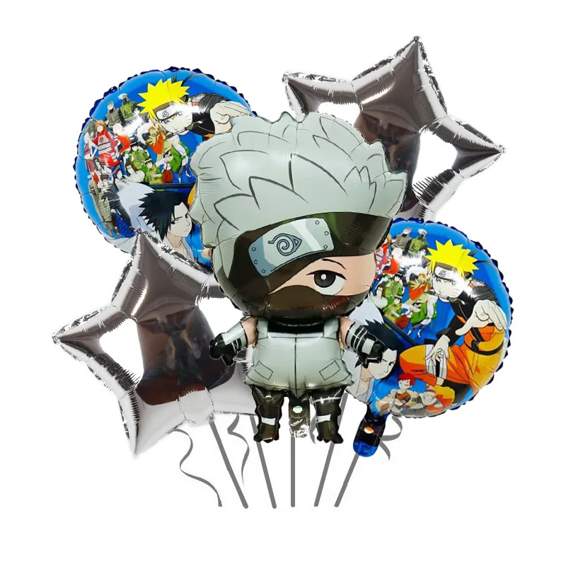 Naruto Kakashi Balloons Uchiha - Kids Toys Return Gift 评论和价格