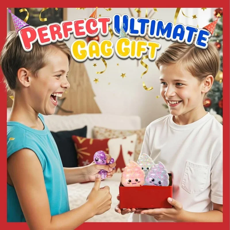 2 Pack Colorful Poop Squishy S - Kids Toys Basket 评论和价格