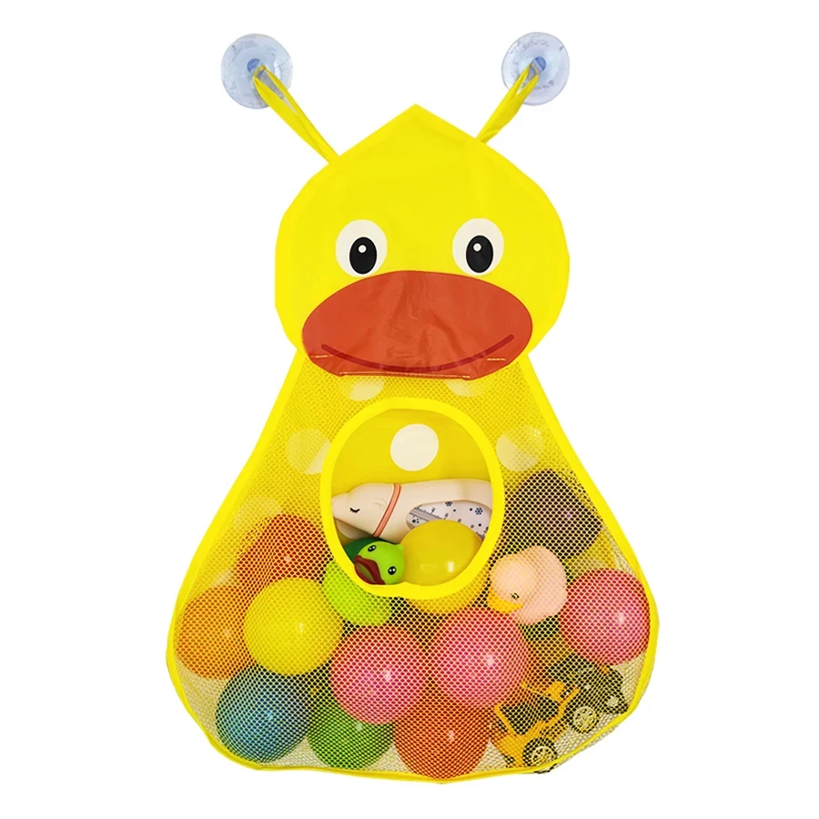 Duck Frog Baby Bath Toy Storag - Kids Toys Basket 评论和价格