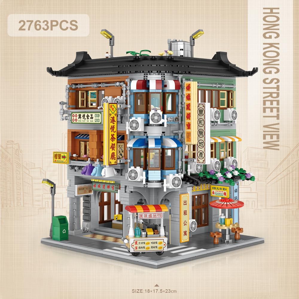 2763Pcs Commercial Corner Buil - Kids Toys Hong Kong 评论和价格