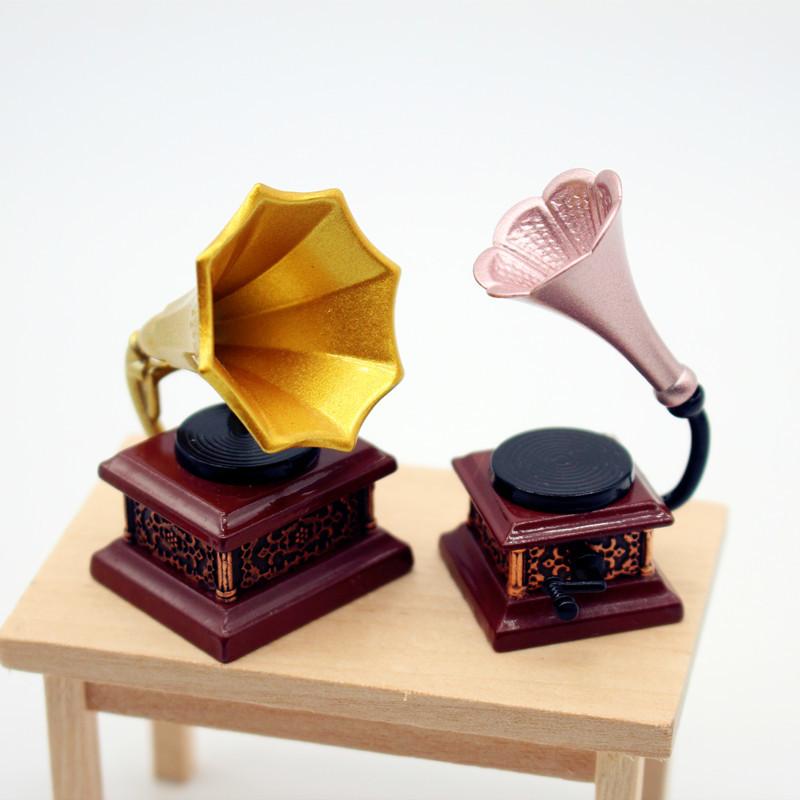 Dollhouse Vintage Phonograph M - Kids Toys Return Gift 评论和价格