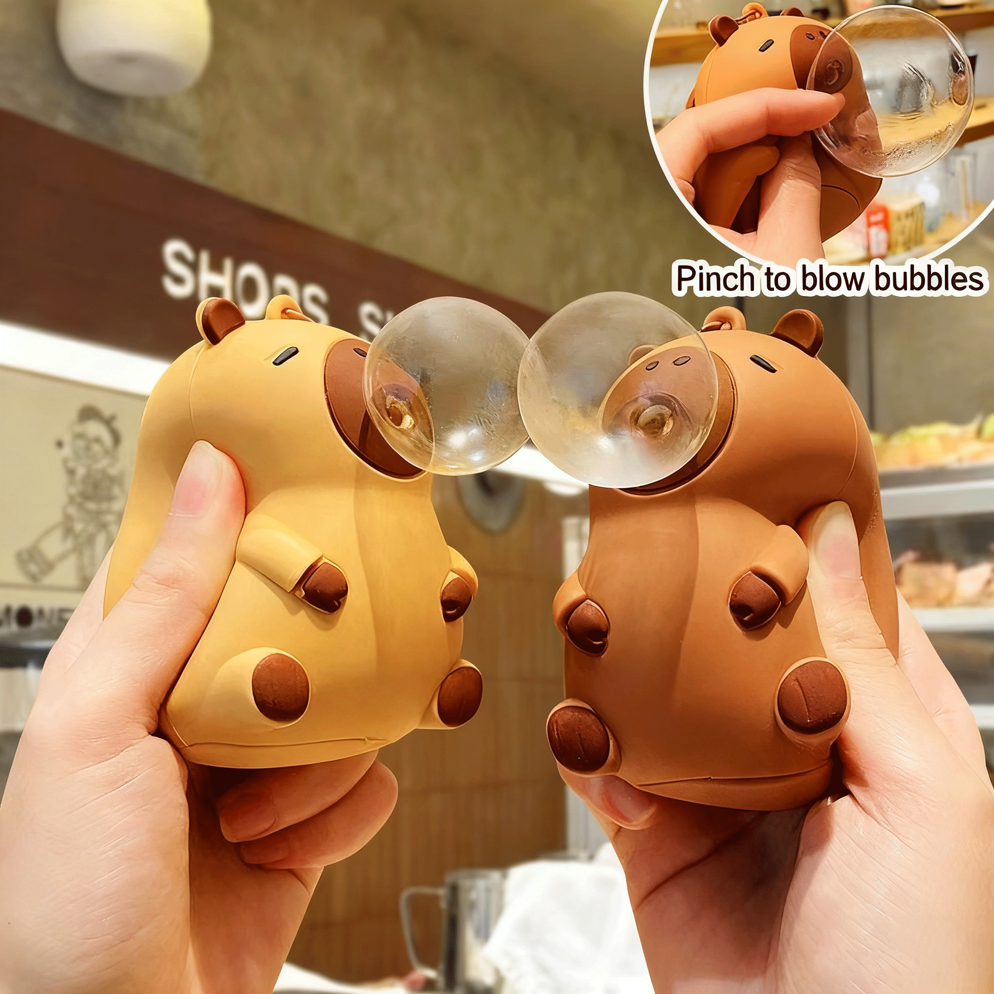 Capybara Doll Pinch Pendant To - Kids Toys Return Gift 评论和价格