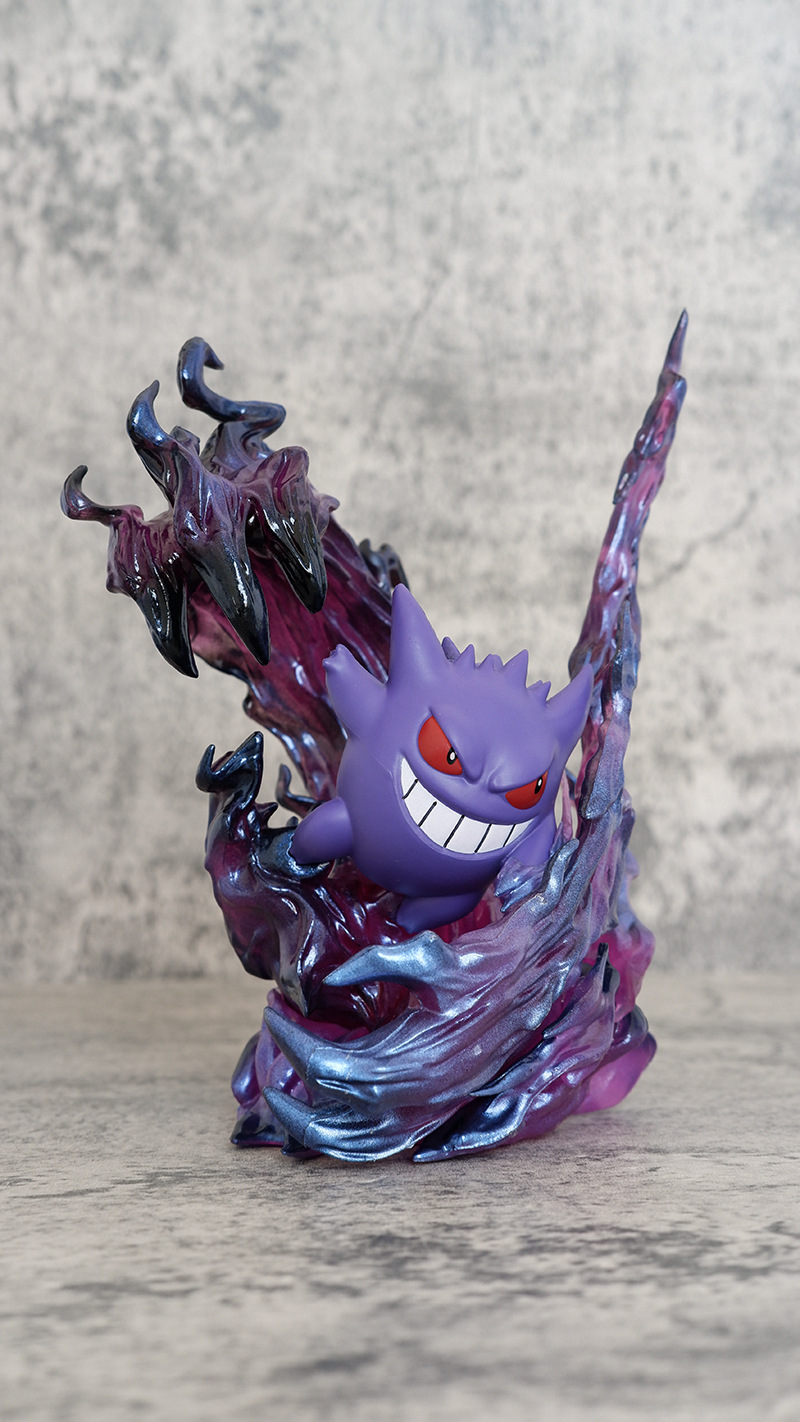 19cm Anime Pokemon Gengar Batt - Kids Toys Return Gift 评论和价格