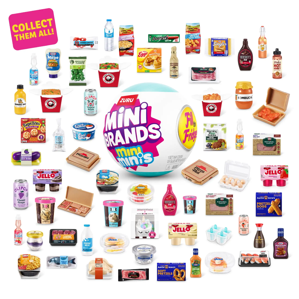Zuru Mini Brands Fill The Frid - Kids Toys Brand 评论和价格