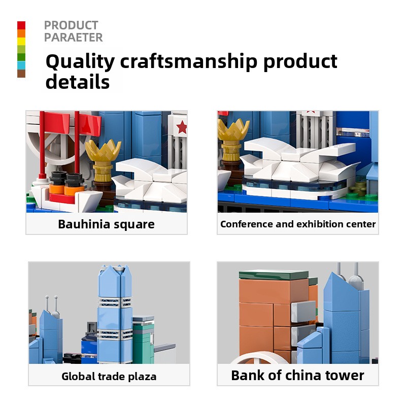 Hong Kong City Micro Block Set - Kids Toys Hong Kong 评论和价格