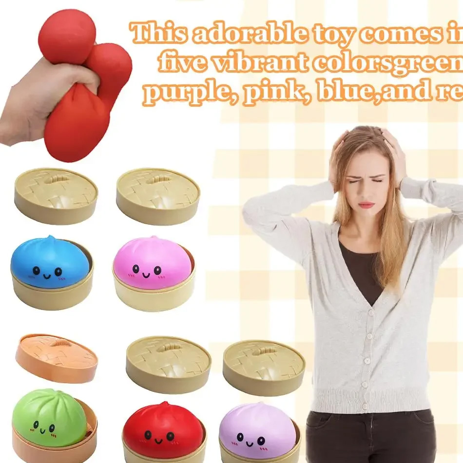 Cute Colorful Dumpling Bun Slo - Kids Toys In Wholesale 评论和价格