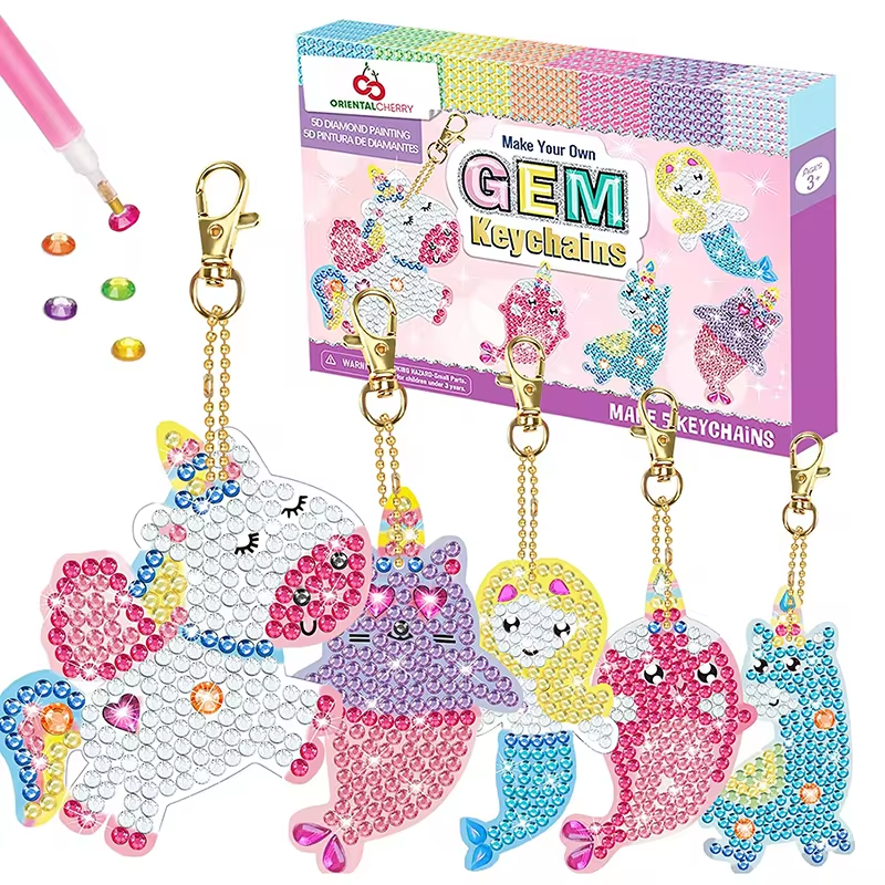 5D Diamond Painting Kit DIY Cr - Kids Toys Basket 评论和价格