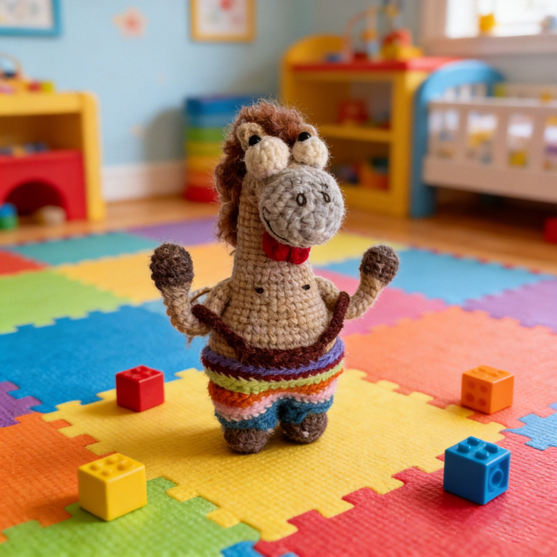 Custom Name Crochet Horse Plus - Kids Toys Unique 评论和价格