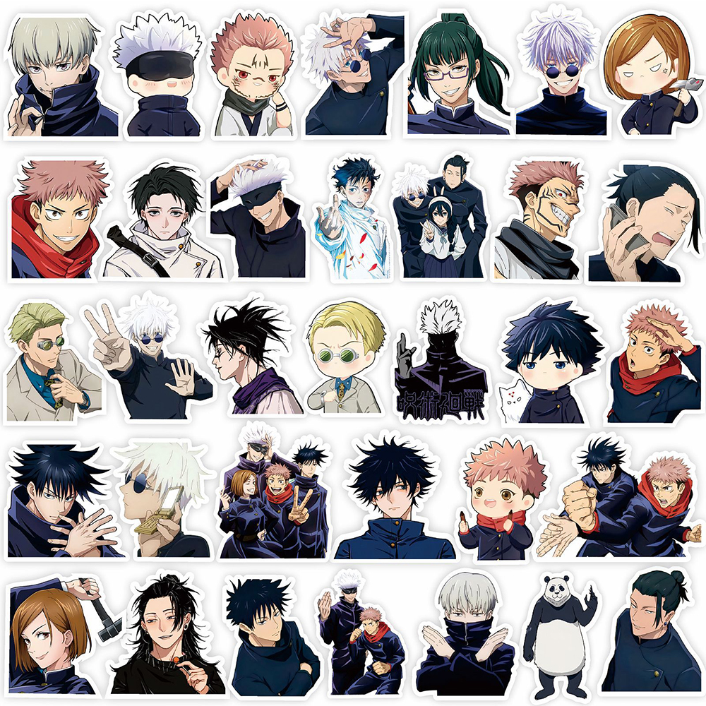 80pcs Cartoon Jujutsu Kaisen A - Kids Toys Return Gift 评论和价格