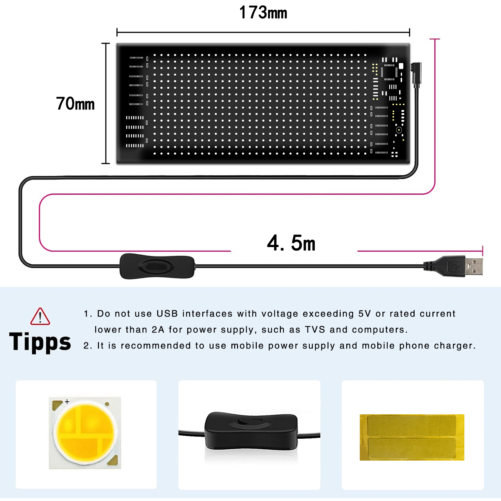 Programmable Flexible LED Sign - Remote Control Car 评论和价格