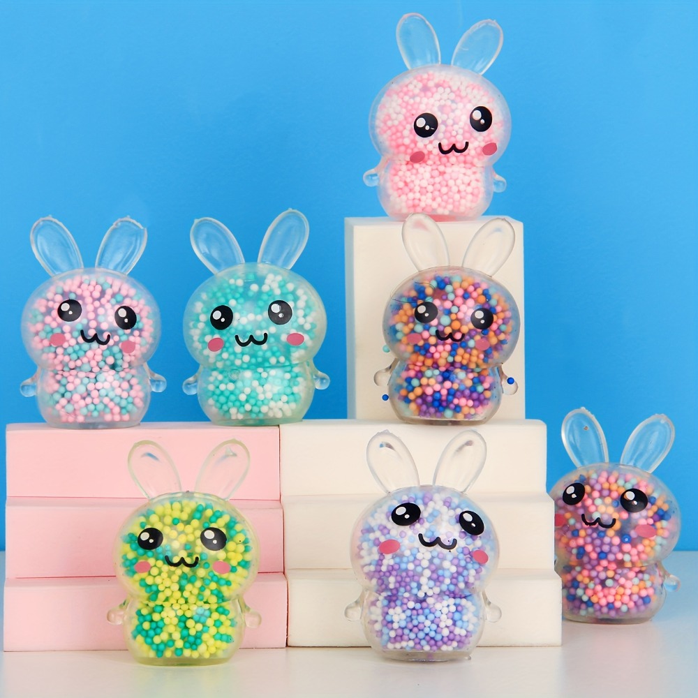 1/6pcs Squishy Bunny Stress Ba - Kids Toys Basket 评论和价格