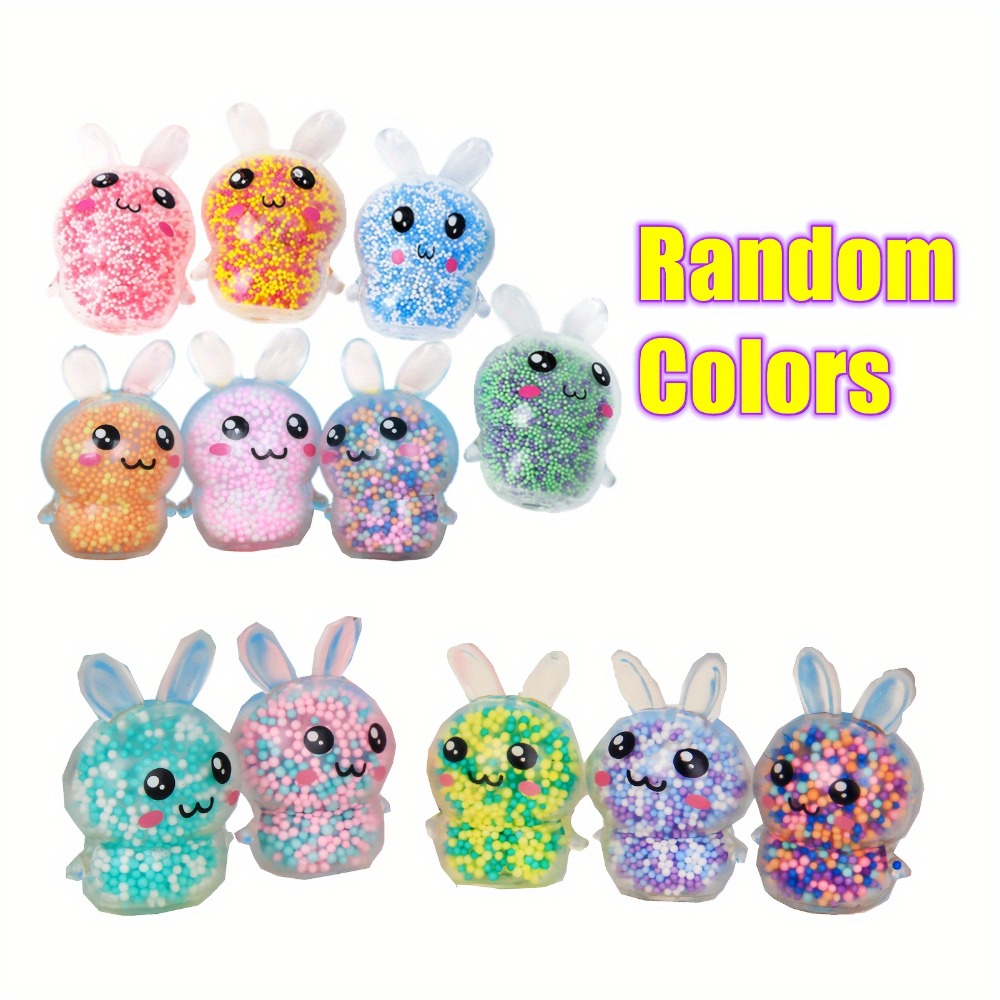 1/6pcs Squishy Bunny Stress Ba - Kids Toys Basket 评论和价格