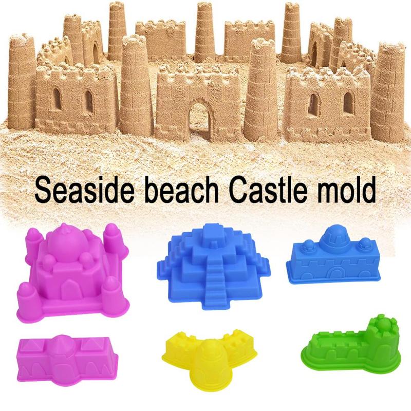 6pcs Beach Toys Various Sand P - Kinetic Sand Mold 评论和价格