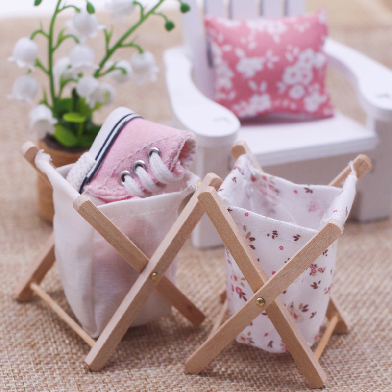 1:12 Dollhouse Miniature Fabri - Kids Toys Basket 评论和价格