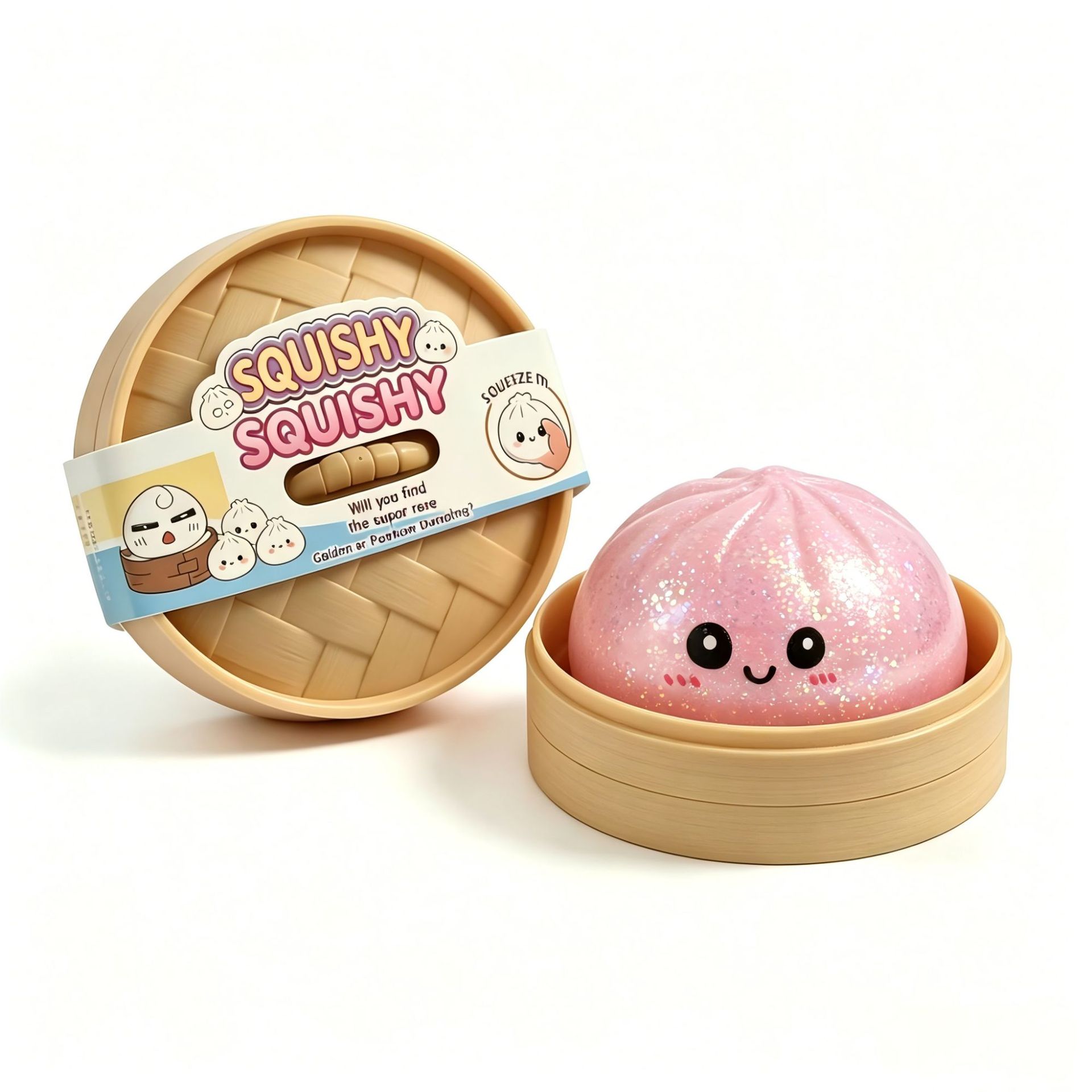 Large Smiley Face Cage Bun Squ - Kids Toys In Wholesale 评论和价格