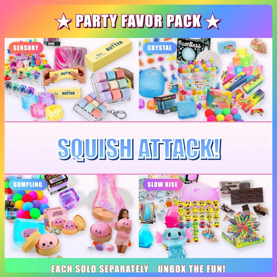 2-Pack Mystery Squish, Surpris - Kids Toys Basket 评论和价格