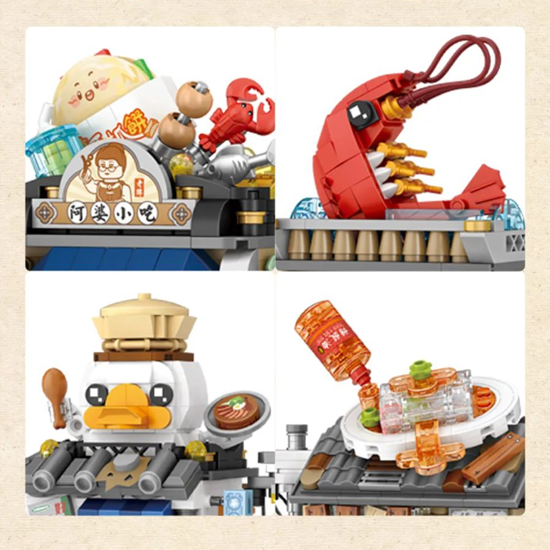 Loz Mini Hong Kong Food Store  - Kids Toys Hong Kong 评论和价格