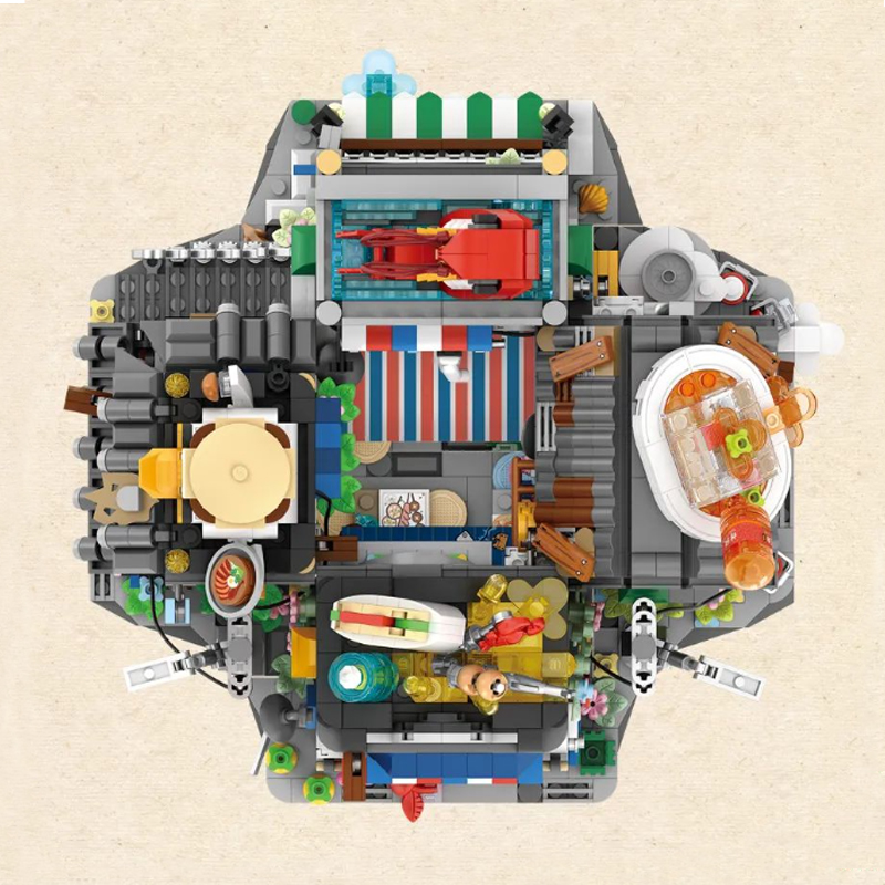 Loz Mini Hong Kong Food Store  - Kids Toys Hong Kong 评论和价格
