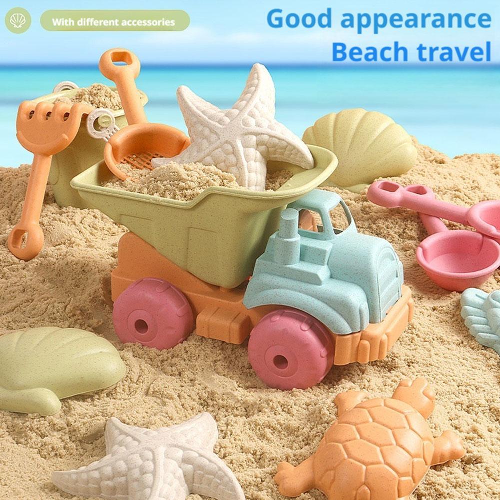 Children's Beach Sand Toy Set, - Kinetic Sand Mold 评论和价格
