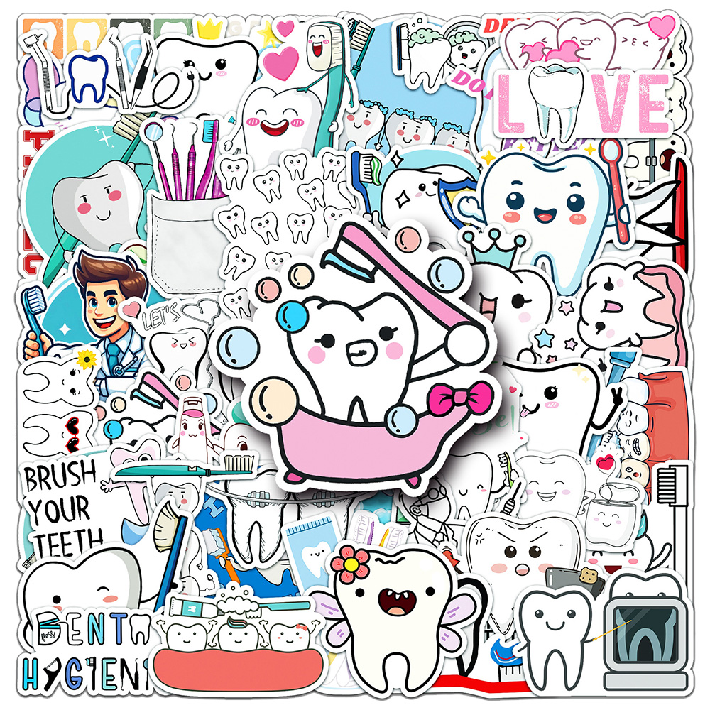 10/30/50pcs Cute Dental Tooth  - Kids Toys Stores 评论和价格