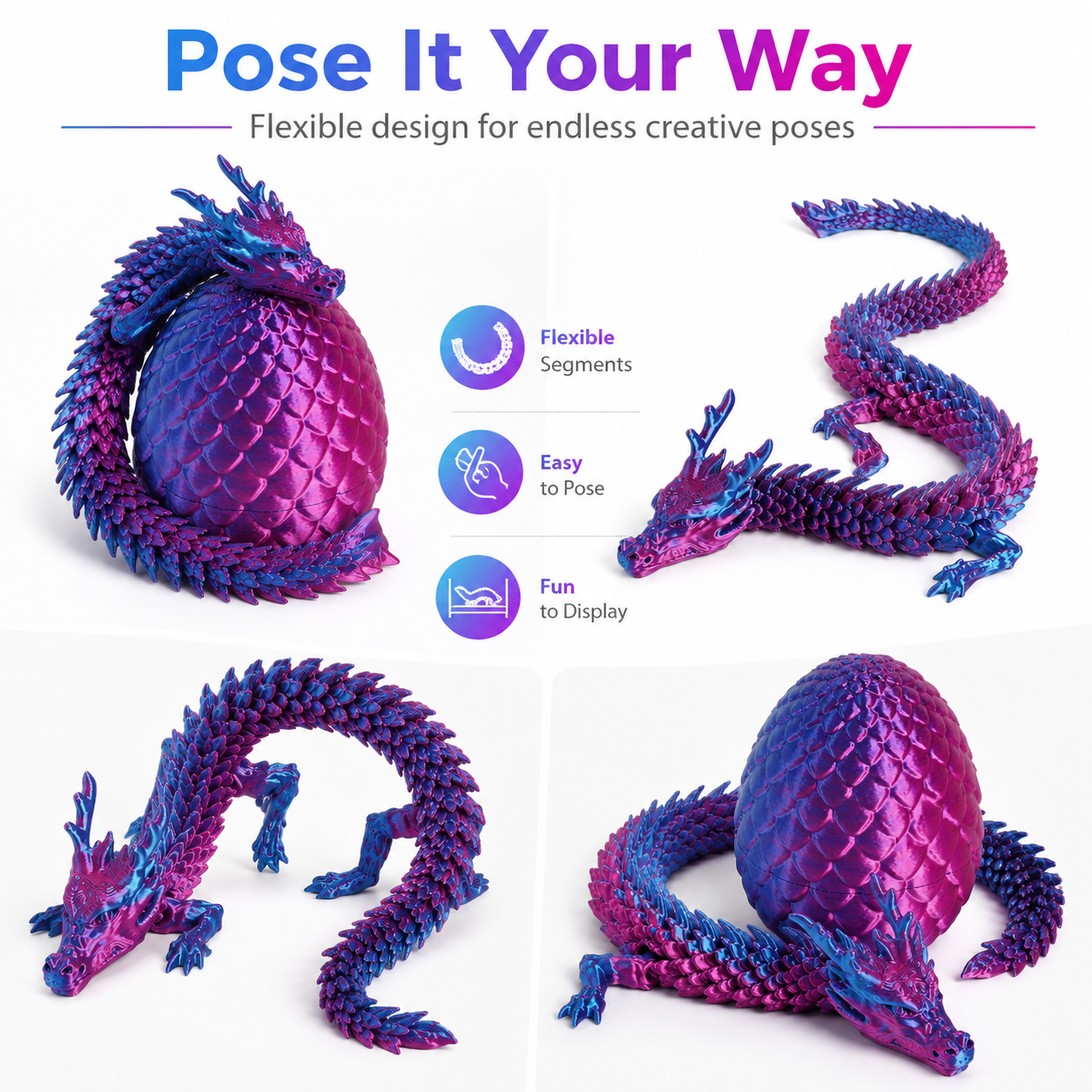 Chinese Dragon Surprise Egg To - Kids Toys Unique 评论和价格